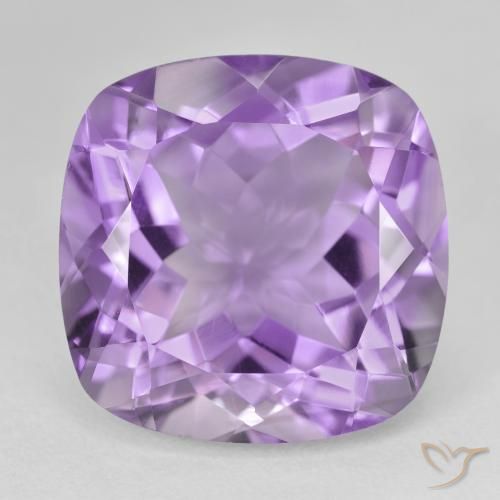 22.36ct 天然 濃いアイリスバイオレット アメジスト, クッション, VVS