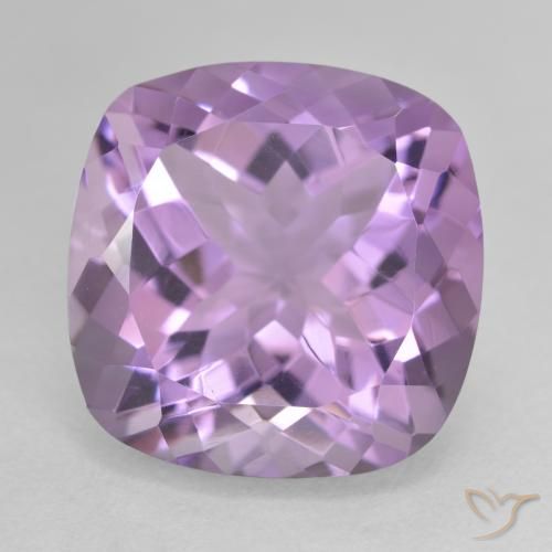 12.89ct 天然 アイリスバイオレット アメジスト, クッション, VVS
