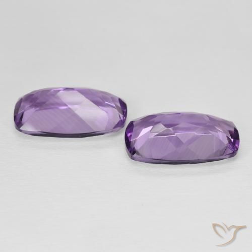 Shop natural 10.59ct パープルがかったバイオレット アメジスト gems, クッション, from ブラジル at GemSelect. In stock, global shipping!