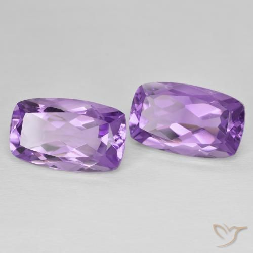 Shop natural 12.56ct ミディアムパープルがかったバイオレット アメジスト gems, クッション, from ブラジル at GemSelect. In stock, global shipping!
