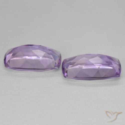 Shop natural 11.24ct Medium Light Purplish-Violet アメジスト gems, クッション, from ブラジル at GemSelect. In stock, global shipping!