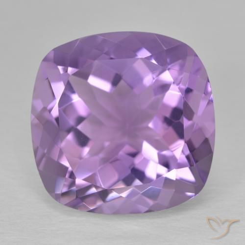 12.86ct 天然 アイリスバイオレット アメジスト, クッション, VVS-VS