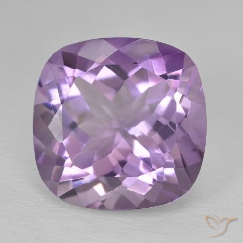 12.55ct 天然 ディープバイオレット アメジスト, クッション, VVS