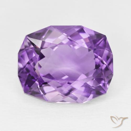 8.84ct 天然 濃いパープルがかったバイオレット アメジスト, ファンシー, VVS-VS