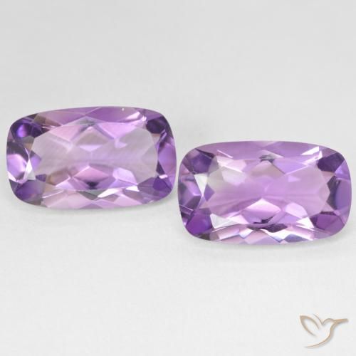 Shop natural 10.79ct Medium Light Purplish-Violet アメジスト gems, クッション, from ブラジル at GemSelect. In stock, global shipping!