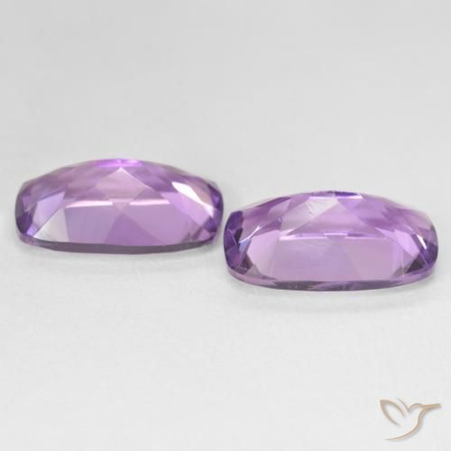 Shop natural 10.79ct Medium Light Purplish-Violet アメジスト gems, クッション, from ブラジル at GemSelect. In stock, global shipping!