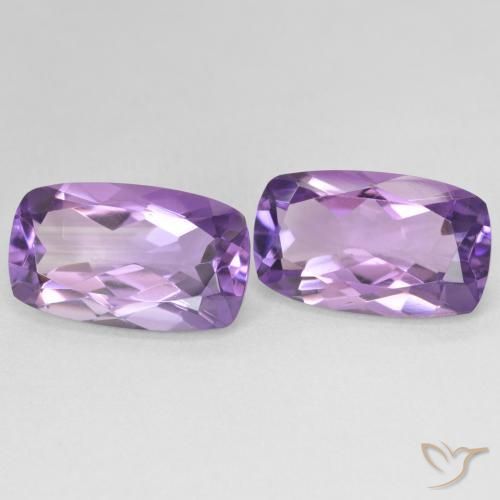 Shop natural 11.30ct Medium Light Purplish-Violet アメジスト gems, クッション, from ブラジル at GemSelect. In stock, global shipping!