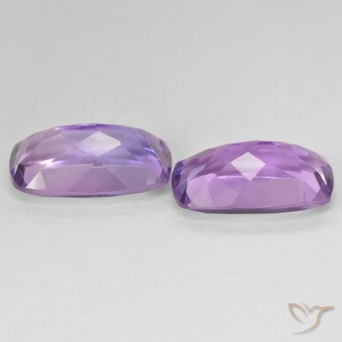 Shop natural 11.30ct Medium Light Purplish-Violet アメジスト gems, クッション, from ブラジル at GemSelect. In stock, global shipping!