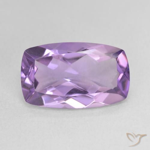 5.13ct 天然 アイリスバイオレット アメジスト, クッション, VVS-VS