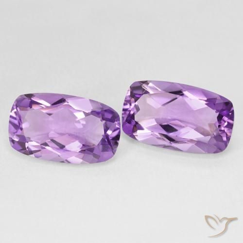 Shop natural 11.51ct ミディアムピンクバイオレット アメジスト gems, クッション, from ブラジル at GemSelect. In stock, global shipping!