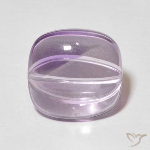 5.71ct 天然 ミディアムバイオレット アメジスト, ファンシー, 透明