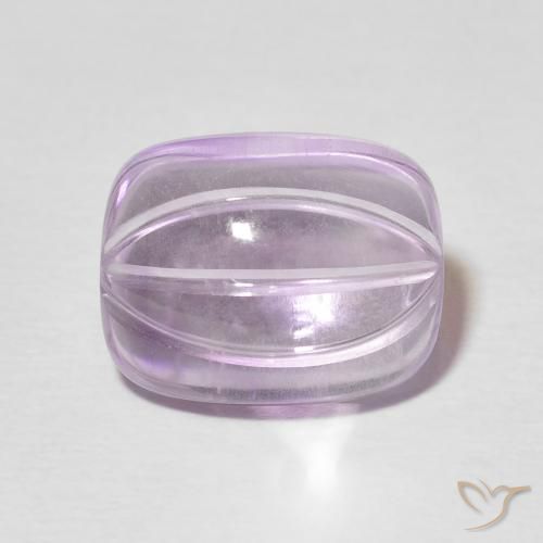 5.61ct 天然 ライトバイオレット アメジスト, ファンシー, 透明