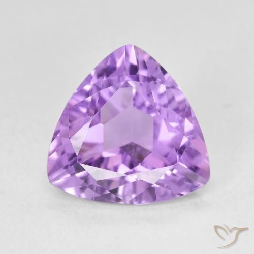 2.89ct 天然 ピンクがかったバイオレット アメジスト, トリリオン, VS