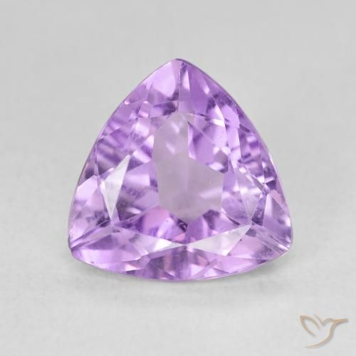 2.73ct 天然 アイリスバイオレット アメジスト, トリリオン, VVS
