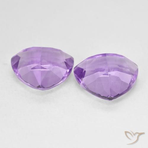 Shop natural 5.84ct ミディアムバイオレット アメジスト gems, トリリオン, from ブラジル at GemSelect. In stock, global shipping!