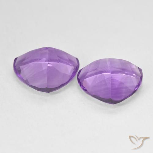Shop natural 5.54ct ミディアムバイオレット アメジスト gems, トリリオン, from ブラジル at GemSelect. In stock, global shipping!