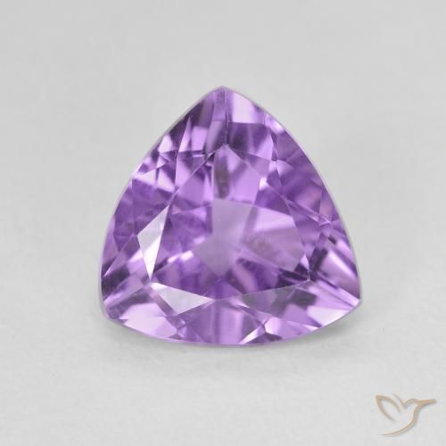 2.32ct 天然 ディープバイオレット アメジスト, トリリオン, VVS-VS