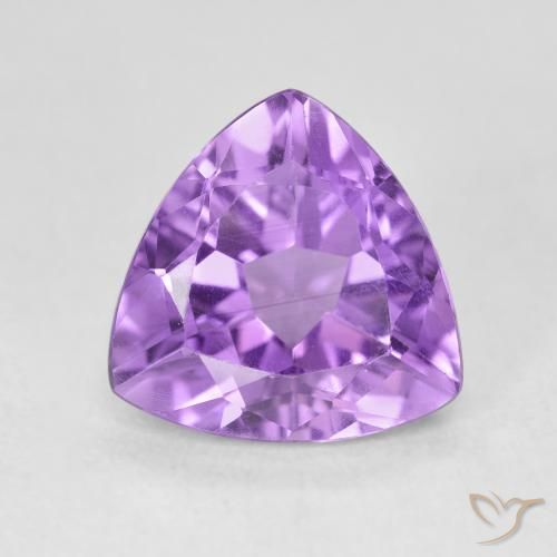 2.97ct 天然 濃い紫 アメジスト, トリリオン, VVS-VS