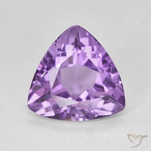 2.69ct 天然 濃いアイリスバイオレット アメジスト, トリリオン, VVS