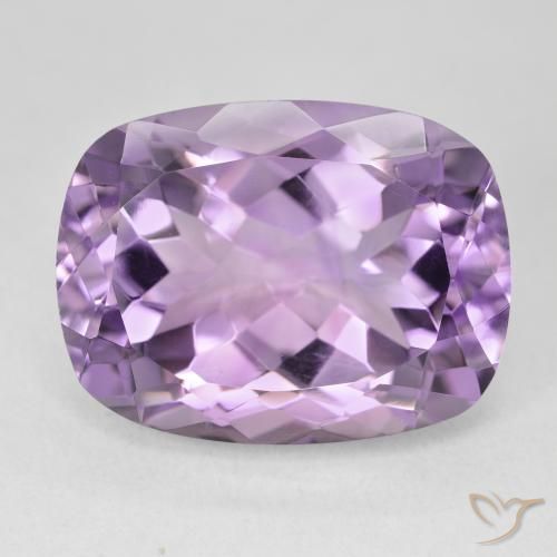 19.62ct 天然 ミディアムピンクバイオレット アメジスト, クッション, VVS-VS