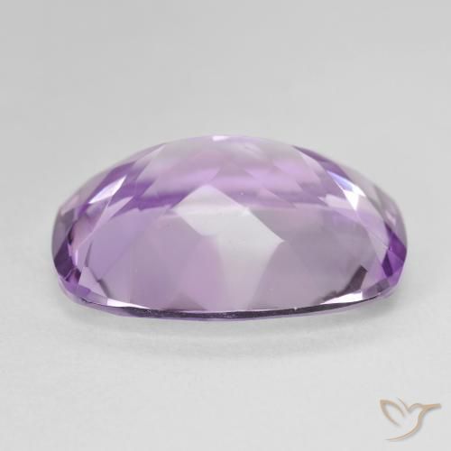 15.85カラットの天然Medium Light Purplish-Violetアメジスト、クッション、VVS