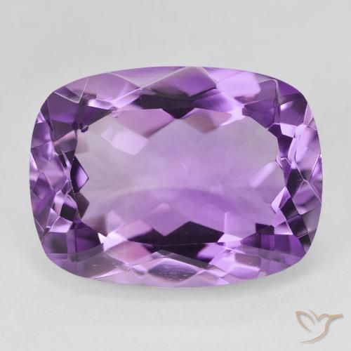 17.76ct 天然 パープルがかったバイオレット アメジスト, クッション, VVS