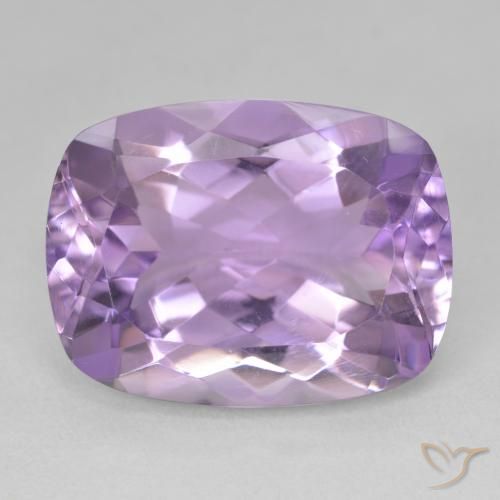18.93ct 天然 ミディアムピンクバイオレット アメジスト, クッション, VVS