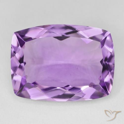 17.29ct 天然 パープルがかったバイオレット アメジスト, クッション, VVS