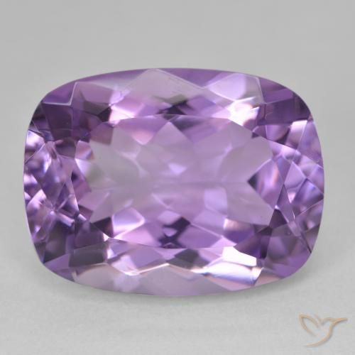 18.92ct 天然 ナスバイオレット アメジスト, クッション, VVS