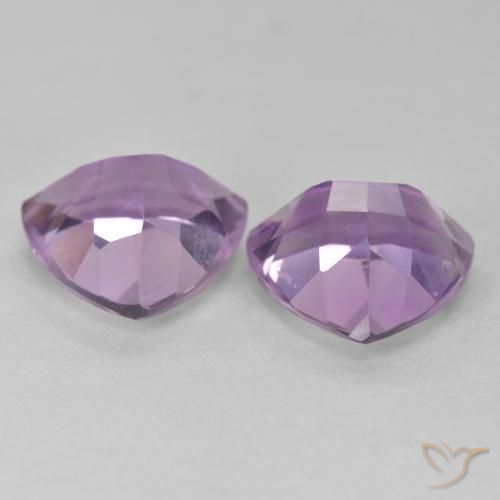 Shop natural 5.78ct ピンクがかったバイオレット アメジスト gems, トリリオン, from ブラジル at GemSelect. In stock, global shipping!
