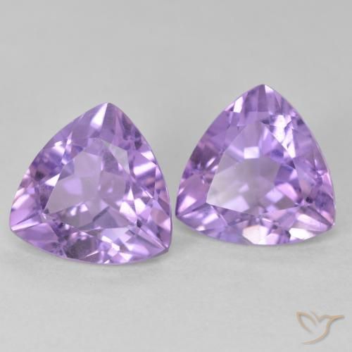 Shop natural 5.55ct ミディアムバイオレット アメジスト gems, トリリオン, from ブラジル at GemSelect. In stock, global shipping!