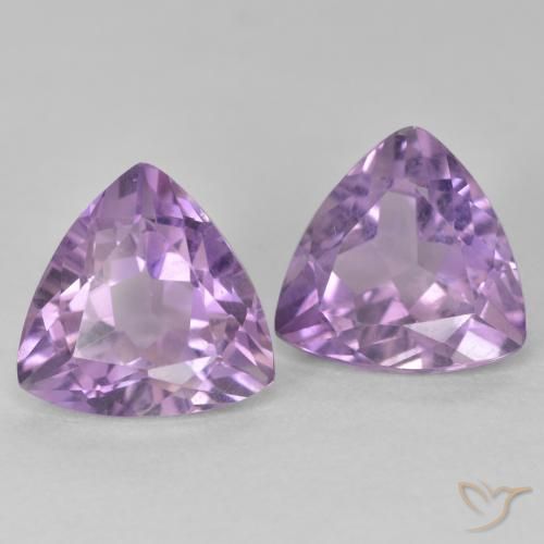Shop natural 5.68ct ピンクがかったバイオレット アメジスト gems, トリリオン, from ブラジル at GemSelect. In stock, global shipping!