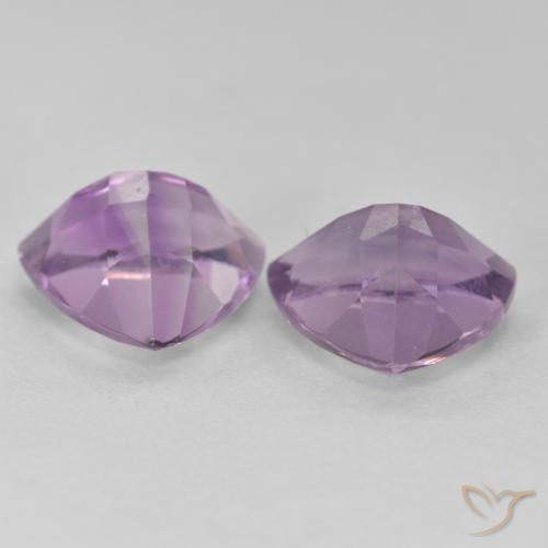 Shop natural 5.68ct ピンクがかったバイオレット アメジスト gems, トリリオン, from ブラジル at GemSelect. In stock, global shipping!