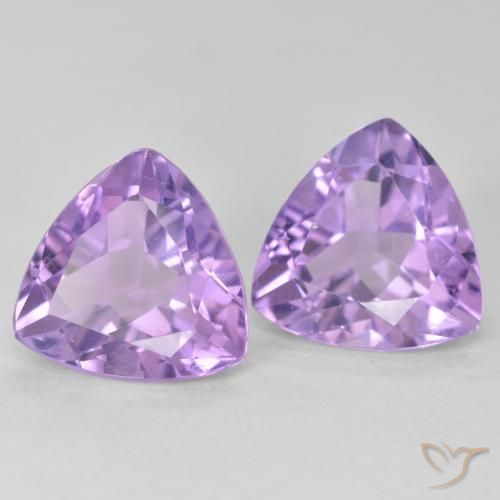 Shop natural 5.94ct ミディアムバイオレット アメジスト gems, トリリオン, from ブラジル at GemSelect. In stock, global shipping!