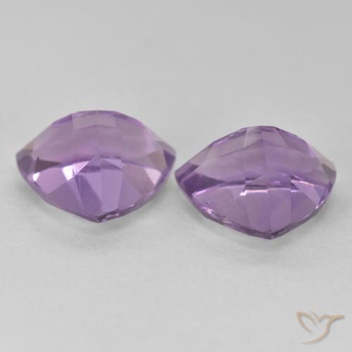 Shop natural 5.65ct ミディアムバイオレット アメジスト gems, トリリオン, from ブラジル at GemSelect. In stock, global shipping!