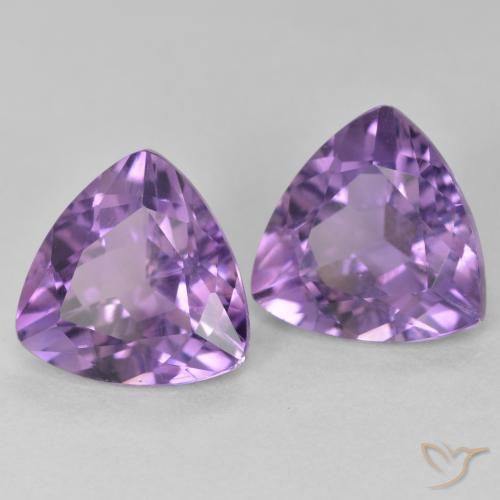 Shop natural 5.57ct ミディアムバイオレット アメジスト gems, トリリオン, from ブラジル at GemSelect. In stock, global shipping!