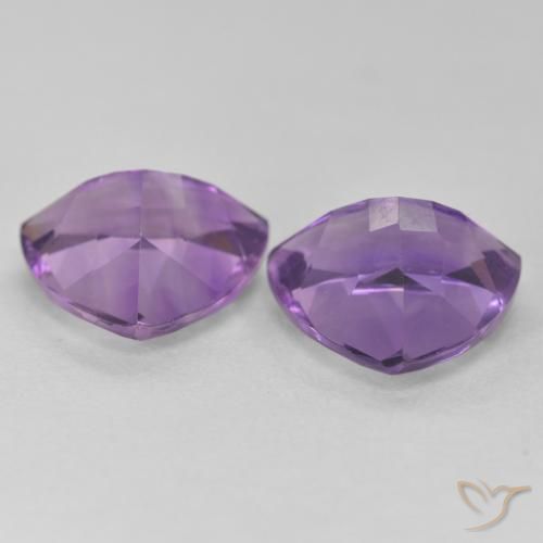 Shop natural 5.57ct ミディアムバイオレット アメジスト gems, トリリオン, from ブラジル at GemSelect. In stock, global shipping!