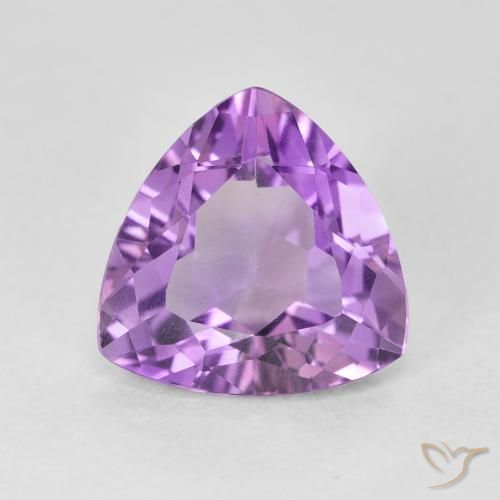 2.83ct 天然 ピンクがかったバイオレット アメジスト, トリリオン, VVS-VS