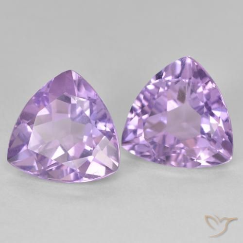 Shop natural 5.75ct ミディアムバイオレット アメジスト gems, トリリオン, from ブラジル at GemSelect. In stock, global shipping!