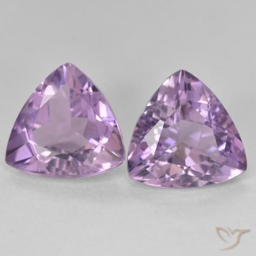 Shop natural 5.49ct ミディアムバイオレット アメジスト gems, トリリオン, from ブラジル at GemSelect. In stock, global shipping!