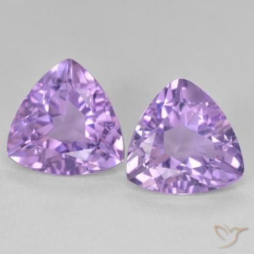 Shop natural 5.59ct ミディアムバイオレット アメジスト gems, トリリオン, from ブラジル at GemSelect. In stock, global shipping!