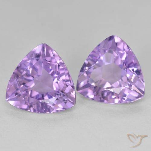 Shop natural 5.59ct ミディアムバイオレット アメジスト gems, トリリオン, from ブラジル at GemSelect. In stock, global shipping!