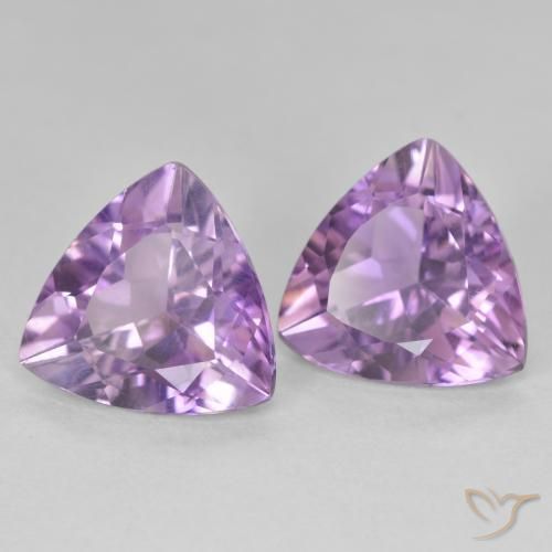 Shop natural 5.15ct ピンクがかったバイオレット アメジスト gems, トリリオン, from ブラジル at GemSelect. In stock, global shipping!
