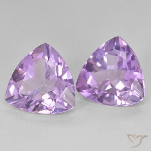 Shop natural 5.71ct ピンクがかったバイオレット アメジスト gems, トリリオン, from ブラジル at GemSelect. In stock, global shipping!