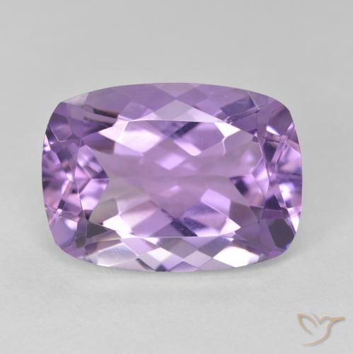 13.05ct 天然 ディープバイオレット アメジスト, クッション, VVS