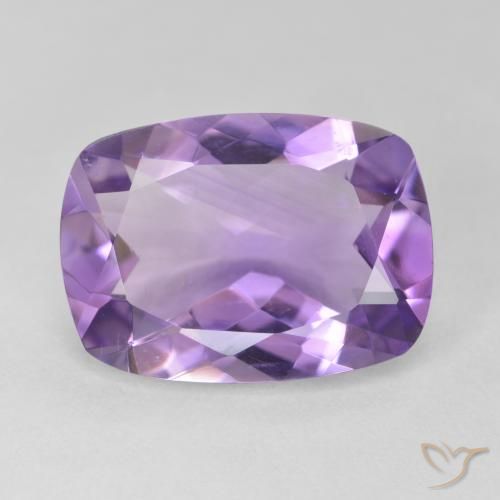 10.94ct 天然 ピンクがかったバイオレット アメジスト, クッション, VVS