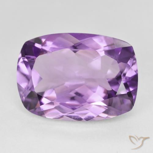 12.53ct 天然 パープルがかったバイオレット アメジスト, クッション, VVS-VS