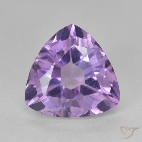 3.10ct 天然 濃いアイリスバイオレット アメジスト, トリリオン, VS