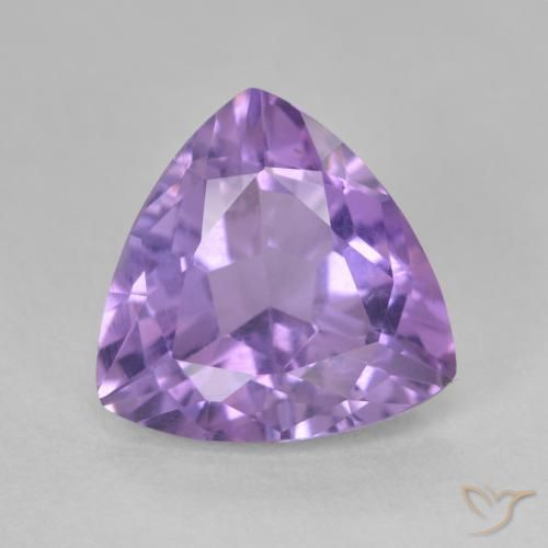 2.81ct 天然 濃いアイリスバイオレット アメジスト, トリリオン, VS