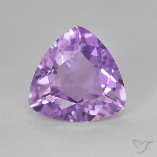 2.82ct 天然 濃いアイリスバイオレット アメジスト, トリリオン, VS